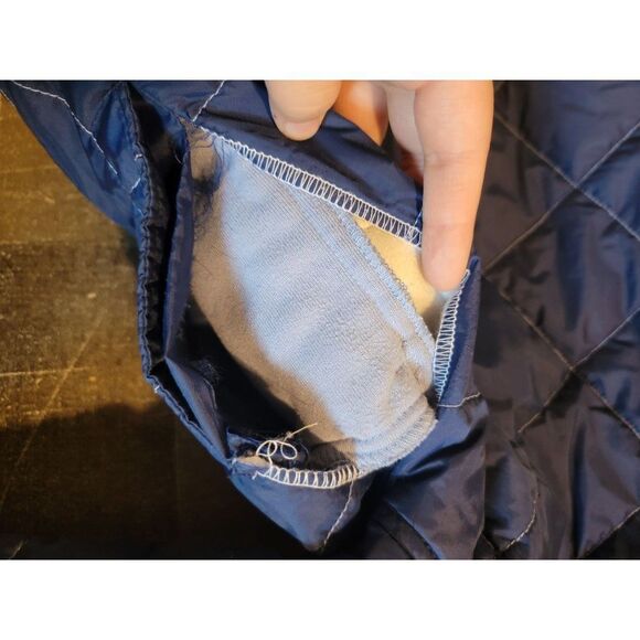 Blue Youth Adidas AS IS fleece jacket zip up - Picture 4 of 6